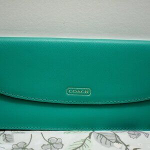 Coach Emerald, Green Sim Women's Wallet